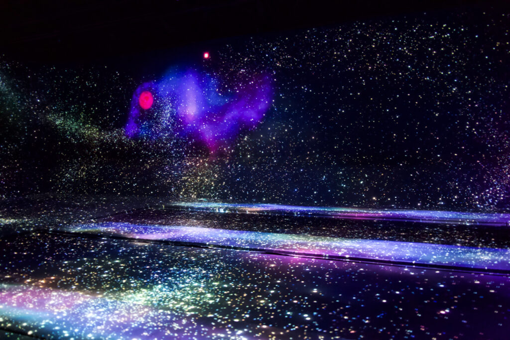 チームラボ京都 マルチジャンピング宇宙