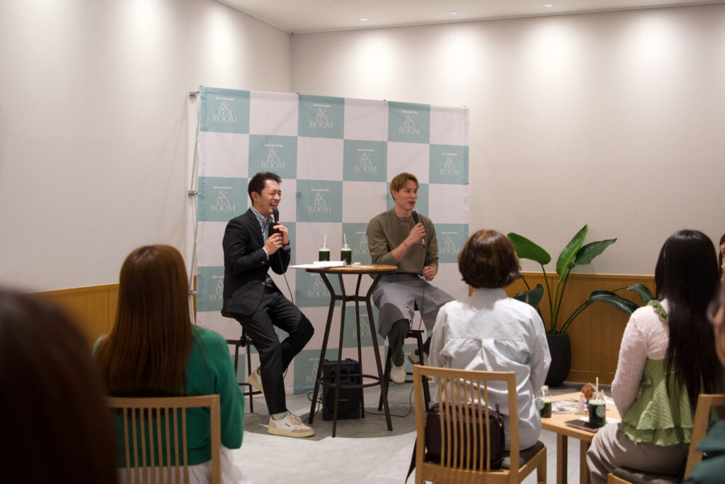 ＆ TEA ROOM　高橋選手トークショー