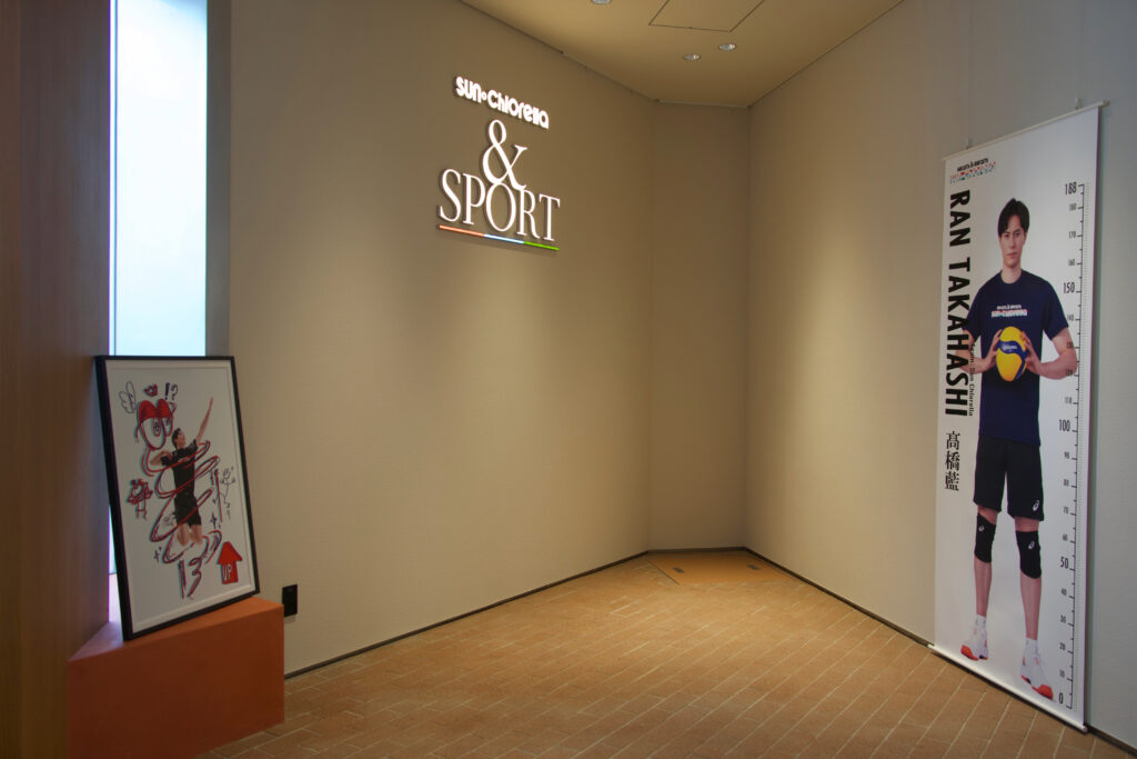 ＆ TEA ROOM 内観 ＆SPORT