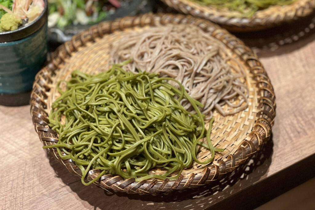 七乃家 十割そば 二色そば