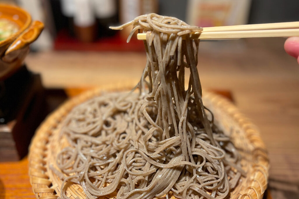 七乃家 十割そば 箸あげ