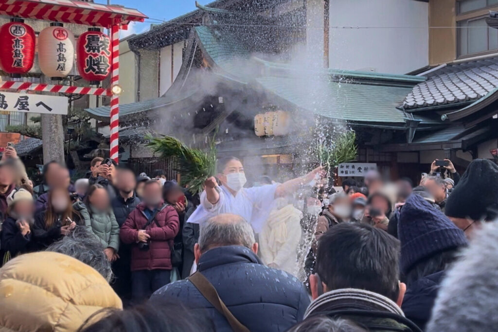 湯立て神楽神事｜京都ゑびす神社（東山区）