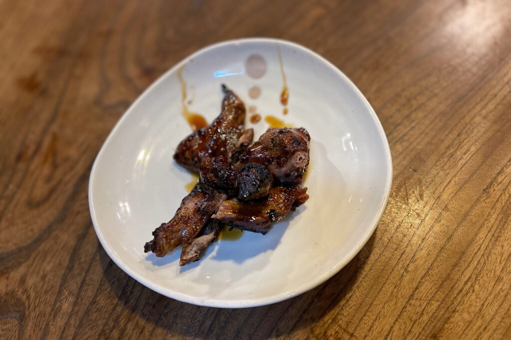 祢ざめ家_うずら焼き