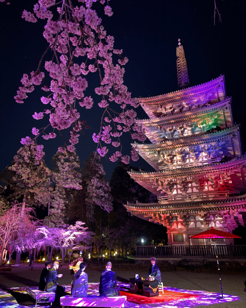 醍醐寺_五重塔_お茶席