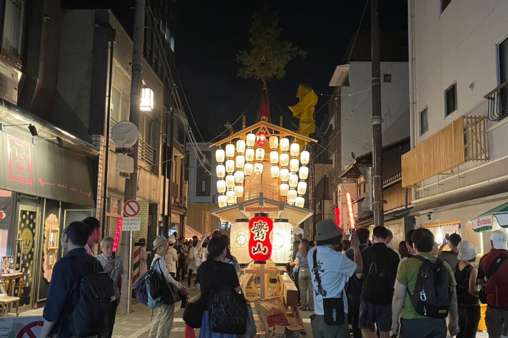 祇園祭 後祭の山鉾「鷹山」