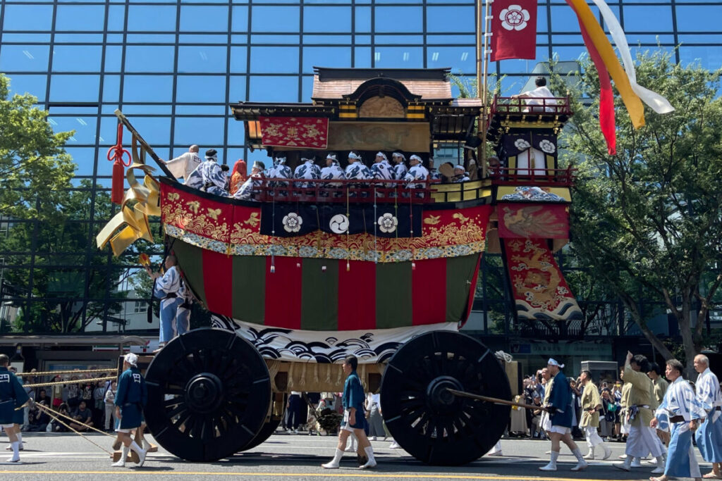 祇園祭 後祭の山鉾「大船鉾」2025年撮影