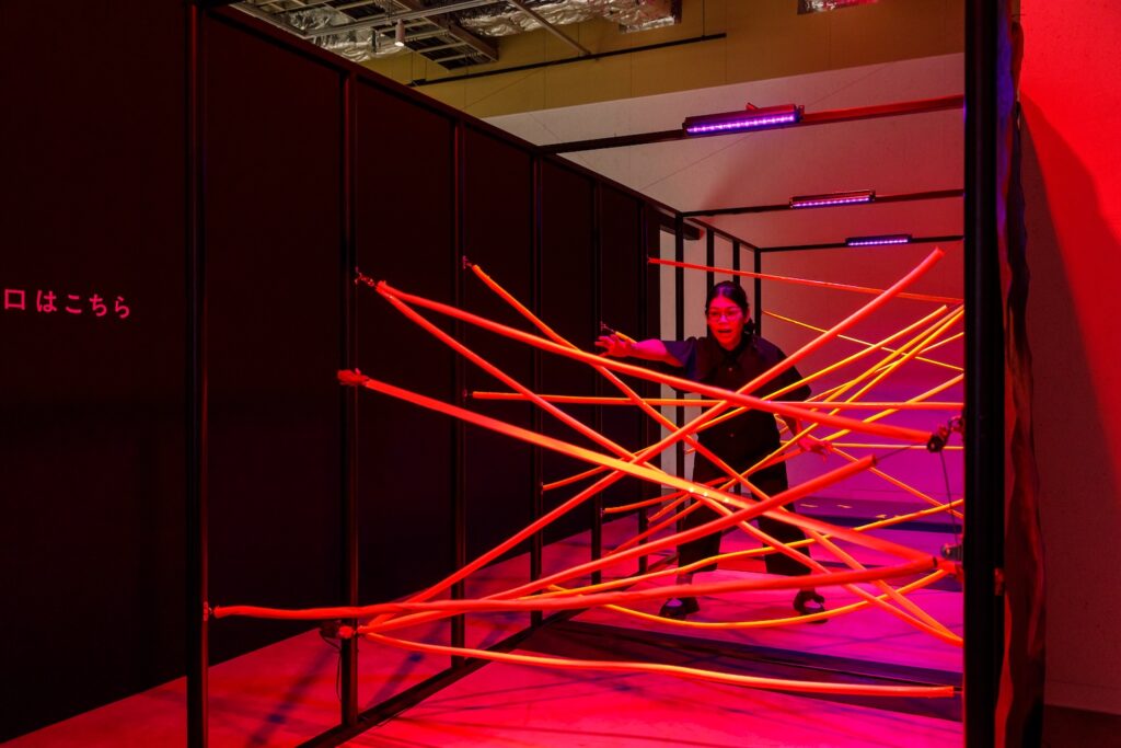 光の蔵 会場イメージ 撮影：髙橋マナミ