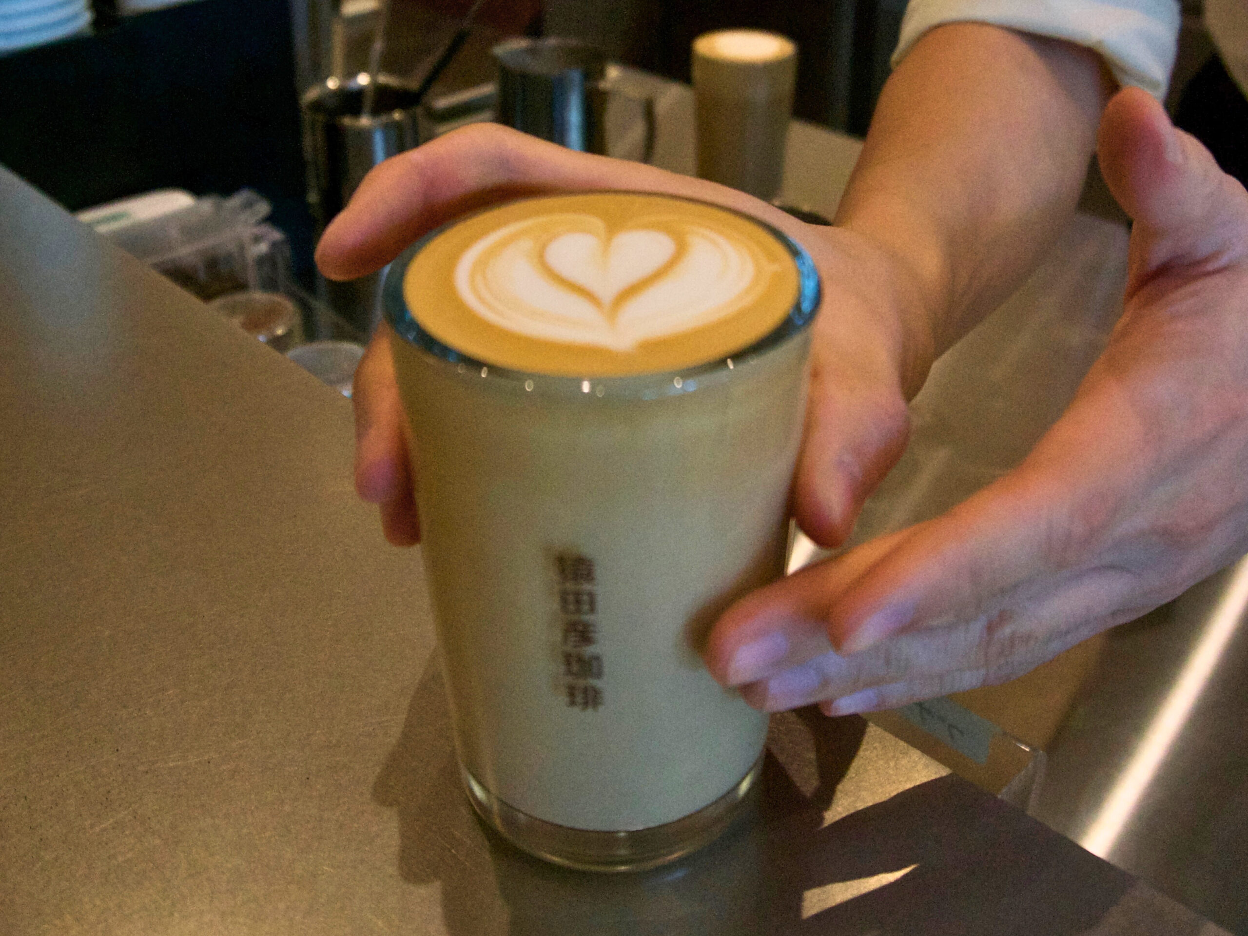 カフェラテ_猿田彦珈琲 　京都 祗園