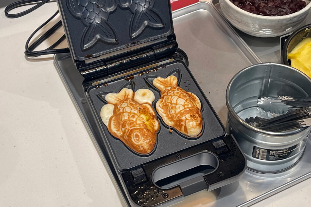 ステーキのあさくま 京都伏見店 焼きたてのたい焼き