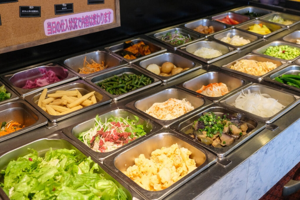 ステーキのあさくま 京都伏見店　サラダバー
