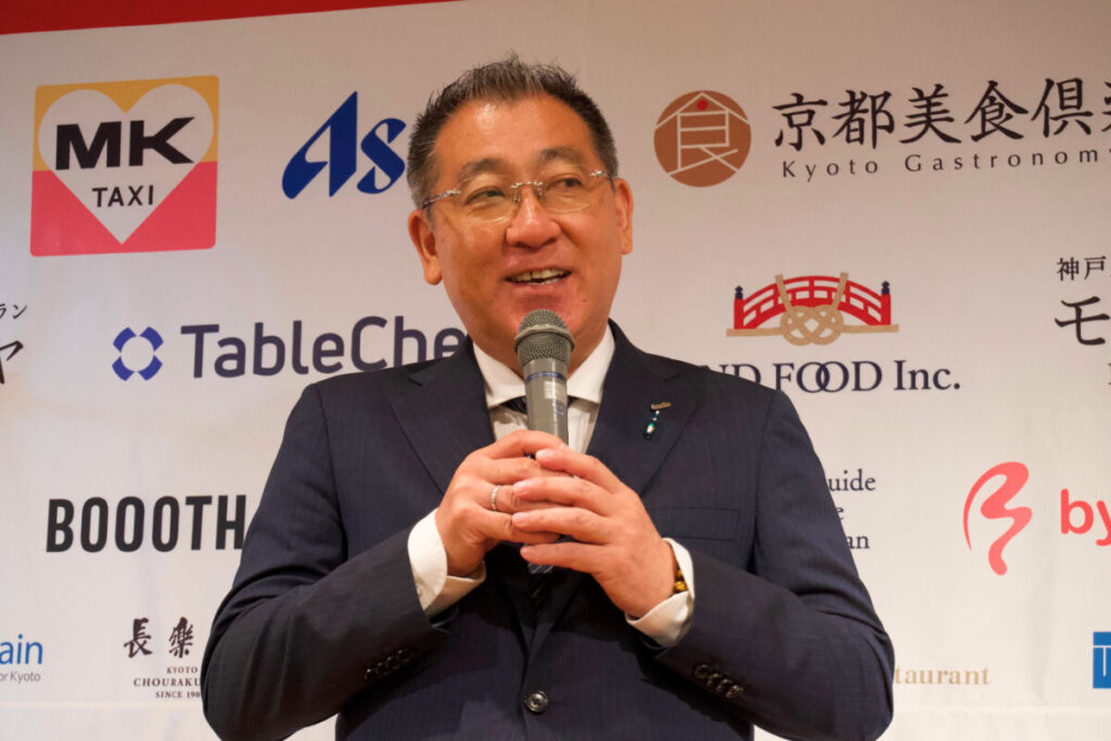 京都美食めぐり2026夏で説明する株式会社どこ・いこの西村康浩代表