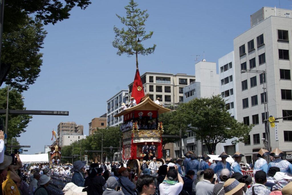祇園祭 後祭 山鉾巡行 鷹山〜大船鉾