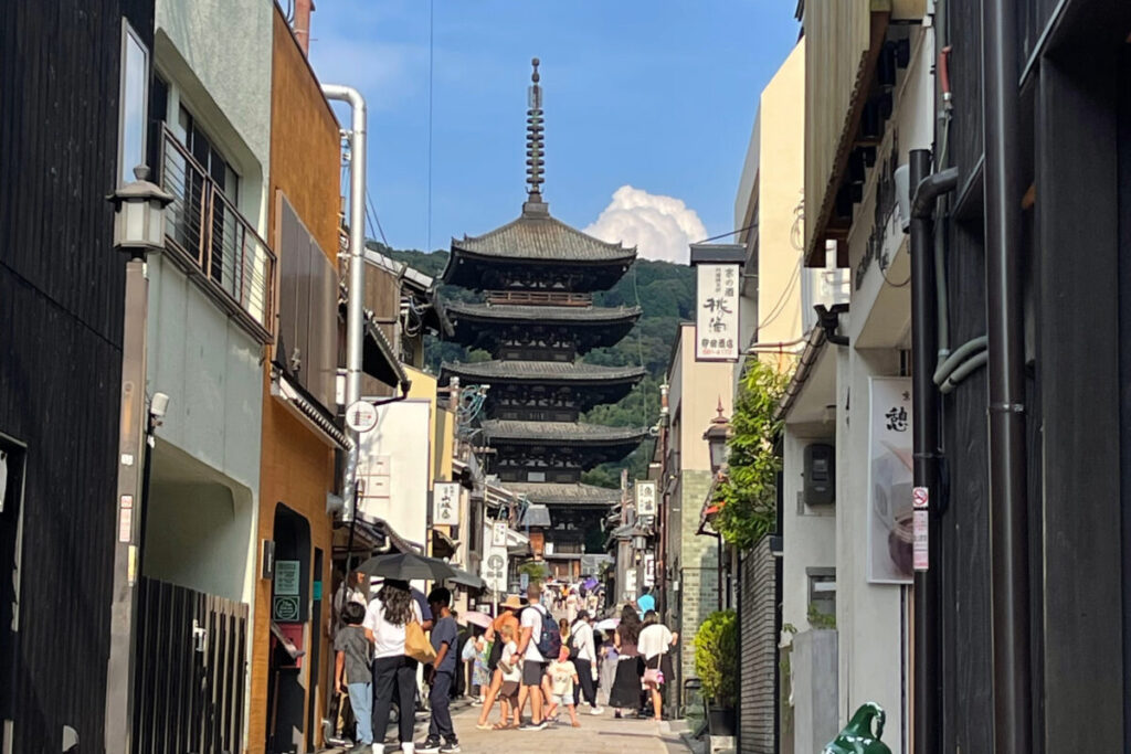 八坂の塔から徒歩圏にある nōn tea ceremony 東山