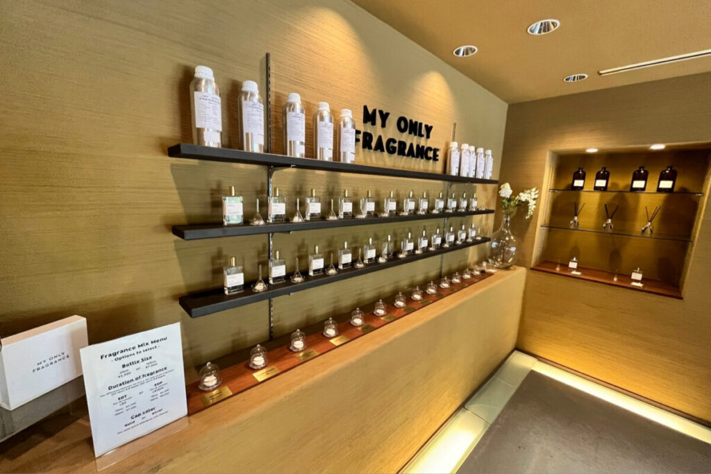 MY ONLY FRAGRANCE 龍安寺店 店内内観
