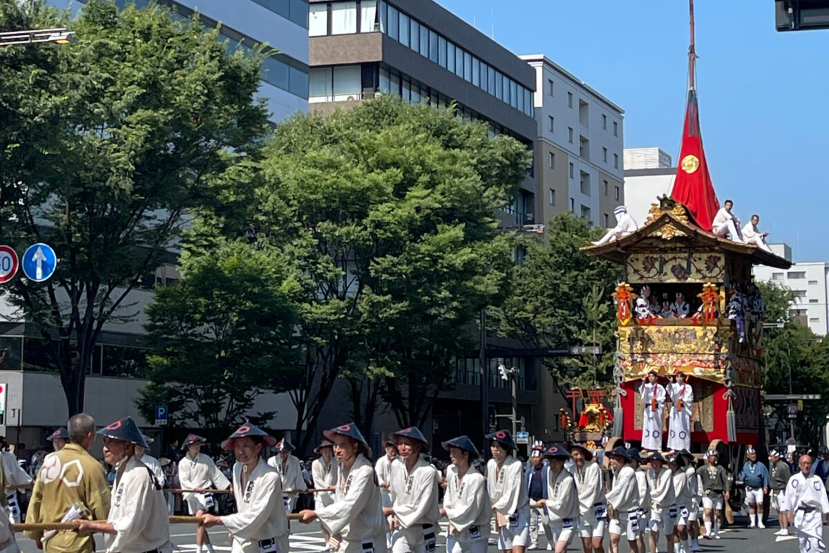 祇園祭2025 後祭の様子