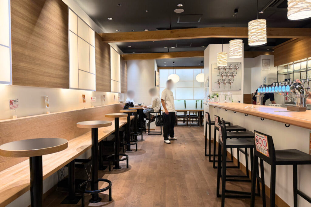 京都駅「Rock Song Oh! Brewery」店内内観