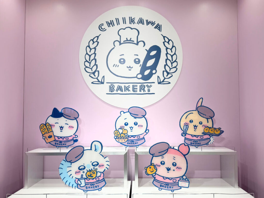 ちいかわベーカリー KYOTO POP UP SHOPの撮影スポット