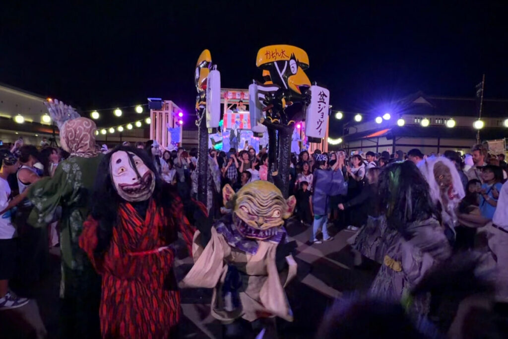 太秦映画村 YOKAI BON DANCE NIGHT 2026の大手門広場