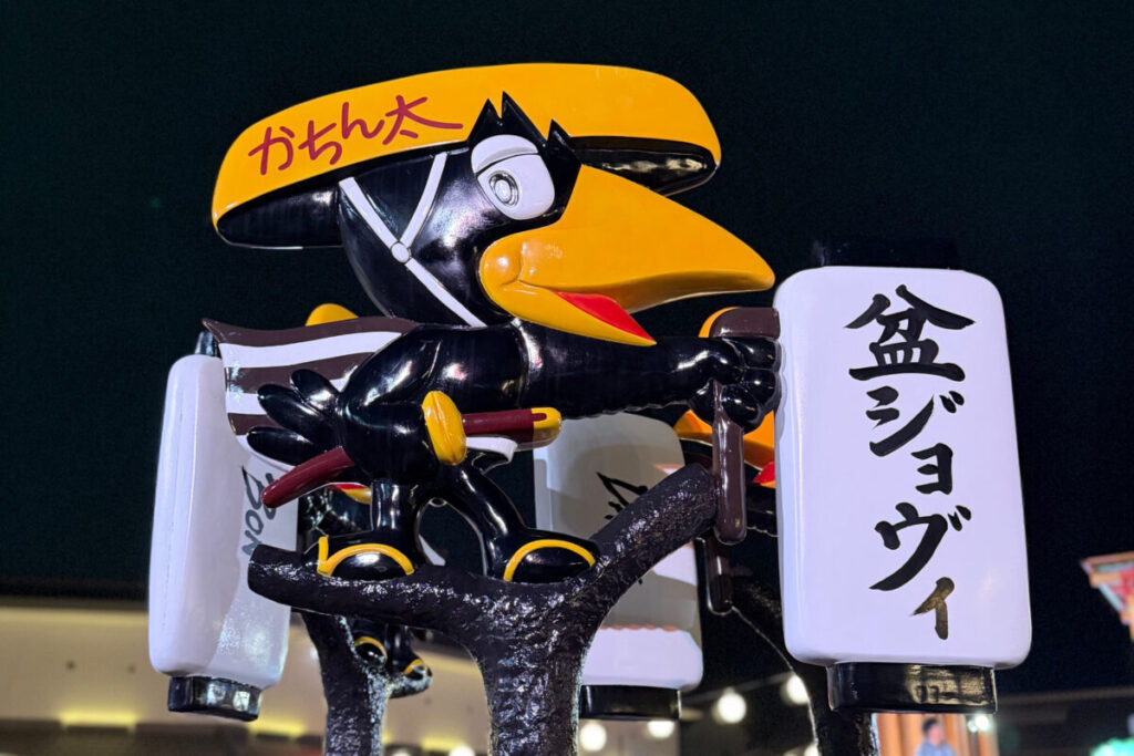 太秦映画村の公式マスコットキャラクター・かんた君