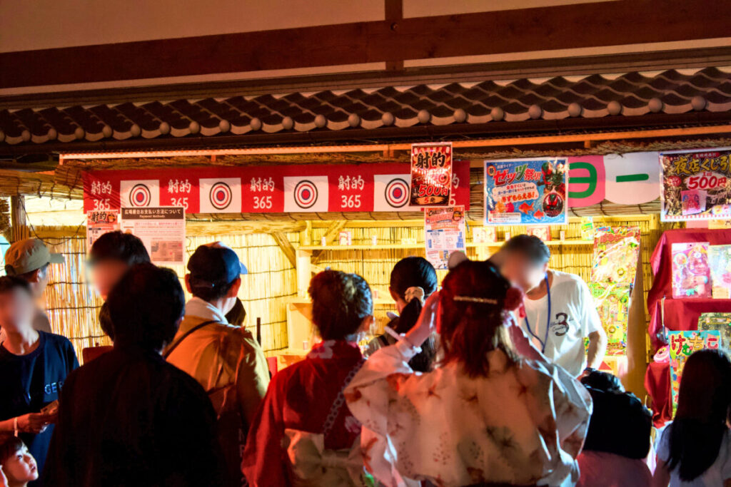 太秦映画村 夏の夜まつりの縁日屋台