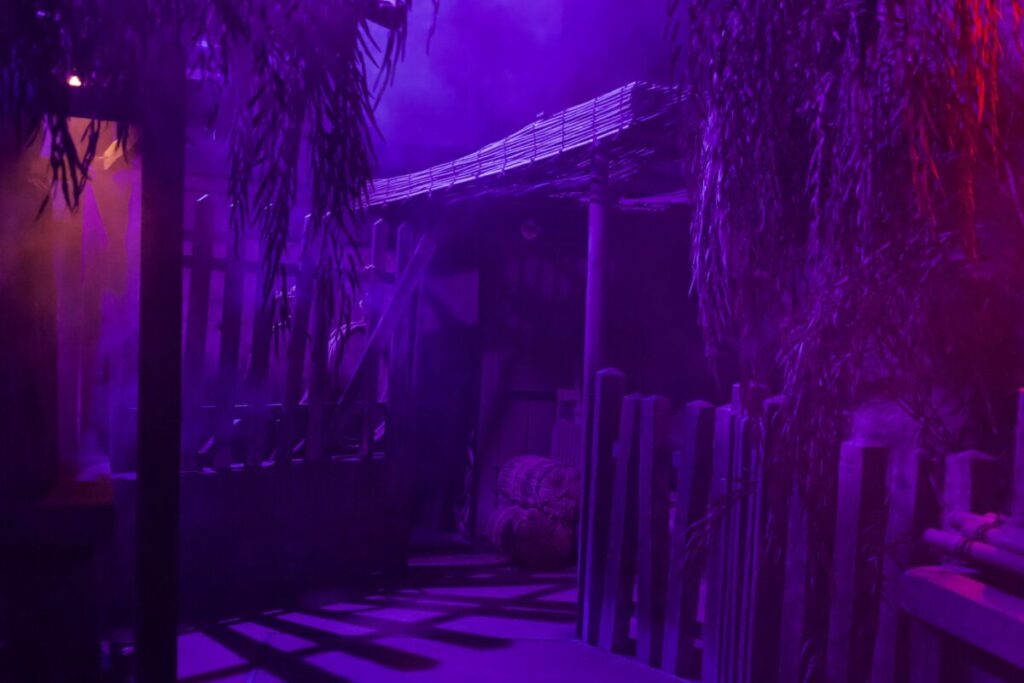 史上最恐のお化け屋敷 屋敷内の様子(太秦映画村)