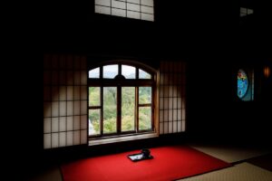 長楽館の通常非公開の茶室「長楽庵」