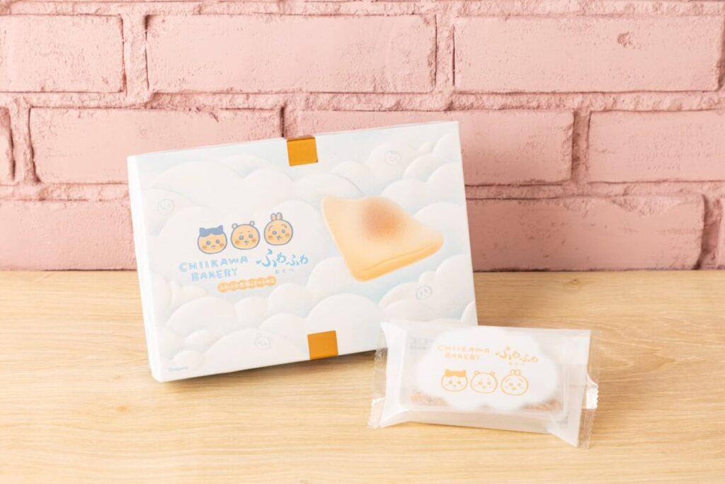 JR京都駅の「ちいかわベーカリー KYOTO POP UP SHOP」京都限定ふわふわおたべキャラメル