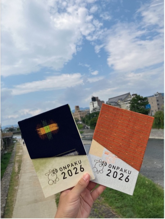 くるり主催の音楽イベント「京都音楽博覧会2026」のご朱印帳