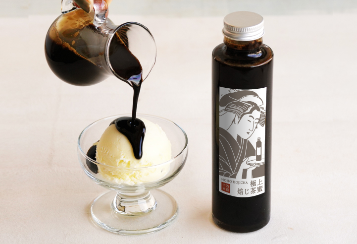 宇治「HOHO HOJICHA 焙茶専門店」が京都ポルタでPOP-UP開催_極上 焙じ茶蜜 980円(税込)