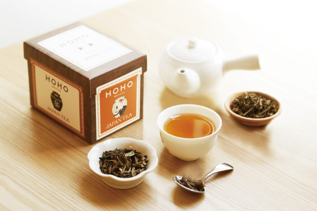 宇治「HOHO HOJICHA 焙茶専門店」が京都ポルタでPOP-UP_「悦びの焙じ茶」Teabag 15個入り 1,280円(税込)