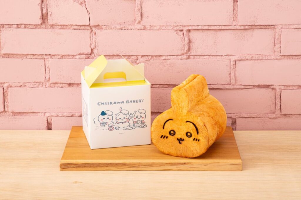 JR京都駅の「ちいかわベーカリー KYOTO POP UP SHOP」うさぎ食パン