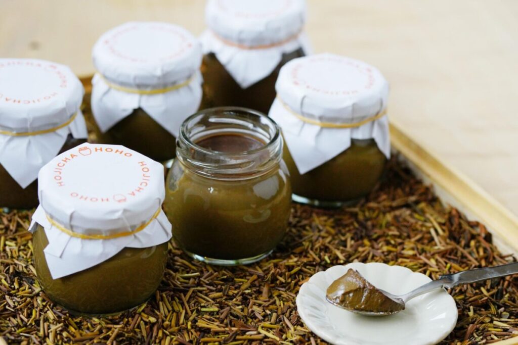 宇治「HOHO HOJICHA 焙茶専門店」が京都ポルタでPOP-UP開催_催事限定極上 ホホプリン 単品 ¥780(税込)